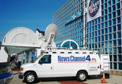 Channel 4 News Van